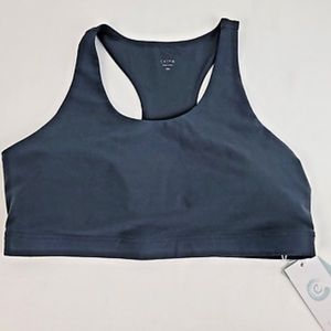 Calme by Johnny Was Onyx Black Endurance Sports Bra NWT